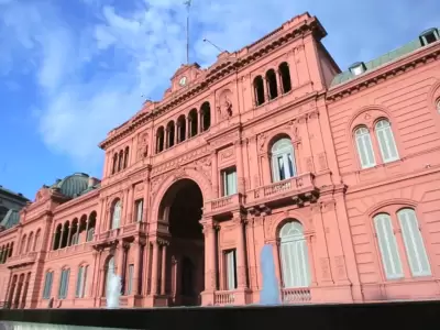 La Casa Rosada, sede del Gobierno nacional. (Foto: web)