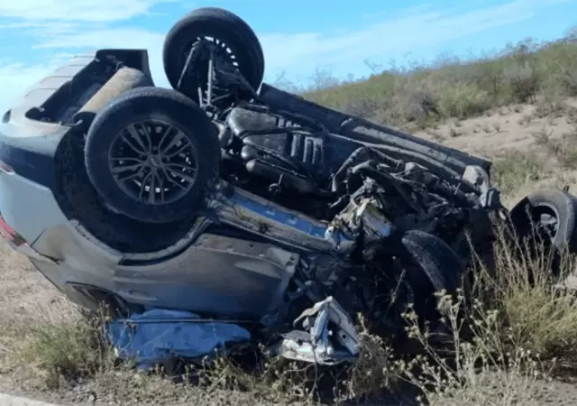 Estado del rodado que llev� la peor parte, con m�s v�ctimas y da�os. (Foto: web)