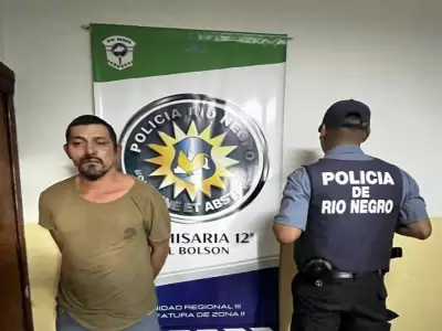 Facundo Jones Huala detenido. /