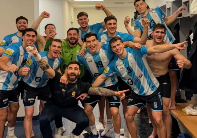 Los chicos argentinos festejaron la clasificaci�n