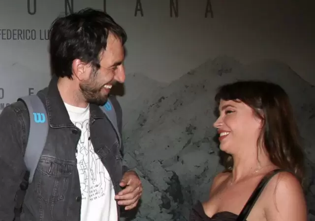 Santiago Korovsky y Celeste Cid en pareja.