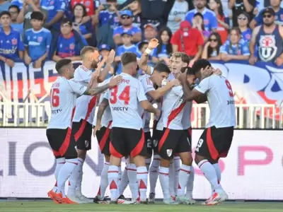 River recibe a M�xico ante su gente.