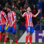Juli�n �lvarez le dio la victoria a Atl�tico de Madrid ante el Leverkusen