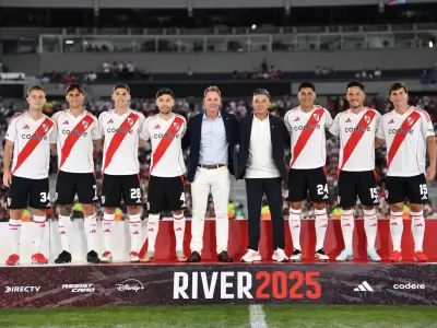 El S�per River se present� ante su gente.