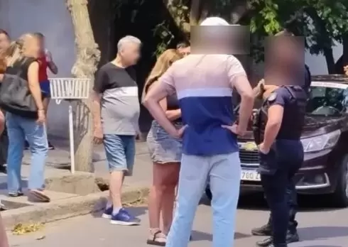 Parte de los damnificados en la casa de Guaymall�n