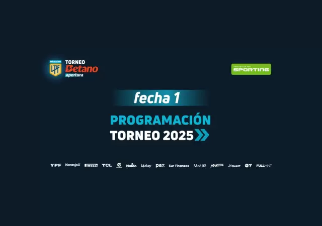 Fecha 1 del Apertura 2025.