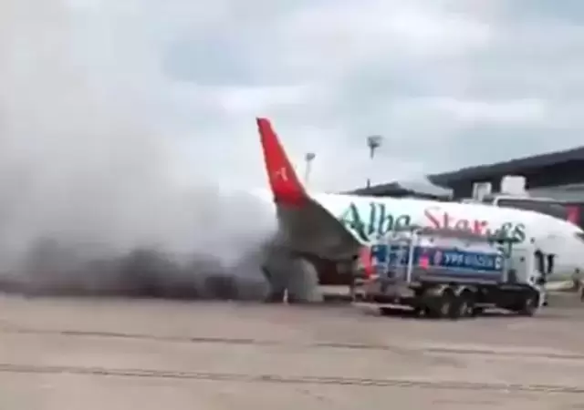 Se activ� el protocolo antincendio
