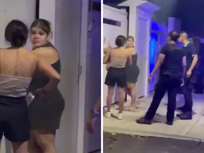 More Rial fue detenida en el barrio de Mart�nez.