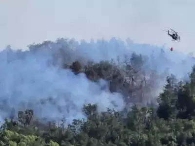 Los expertos calculan que hasta el mes de mayo, cuando llegue la temporada de lluvias, podr�an durar los incendios en el sur de Bariloche.