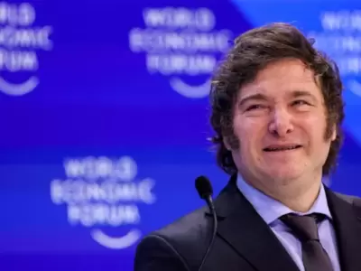 Milei en Davos