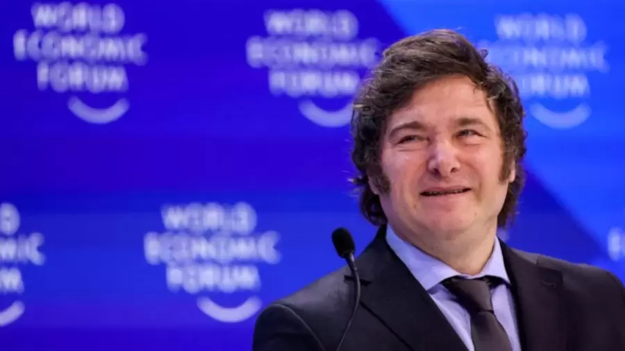 Milei en Davos