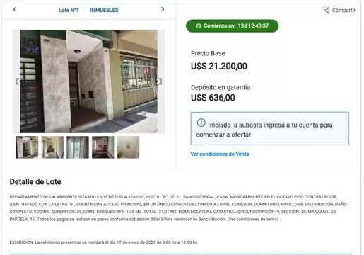Subasta CABA