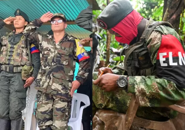Se intensifican los enfrentamientos entre las facciones disidentes de las FARC y el ELN.