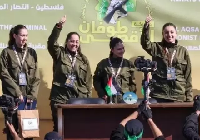 Rehenes liberadas por Hamas/
