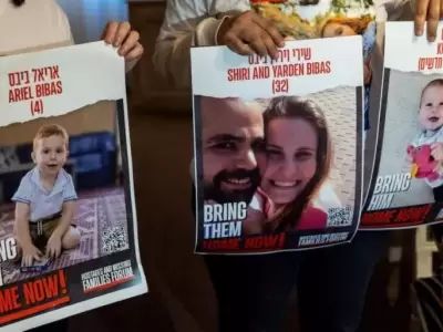 Joven argentina y sus hijos siguen cautivos por Ham�s