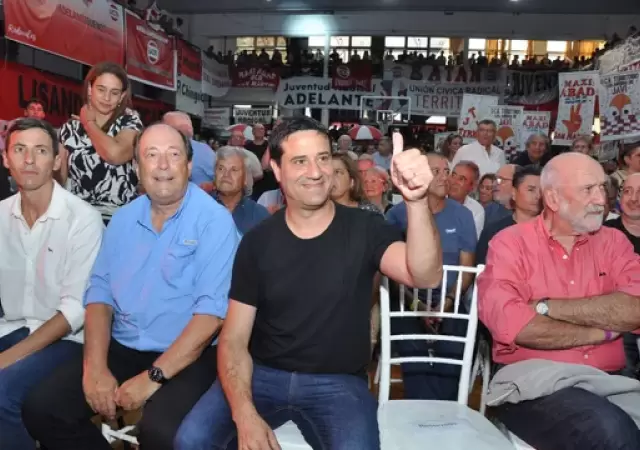 Maxi Abad y Ernesto Sanz