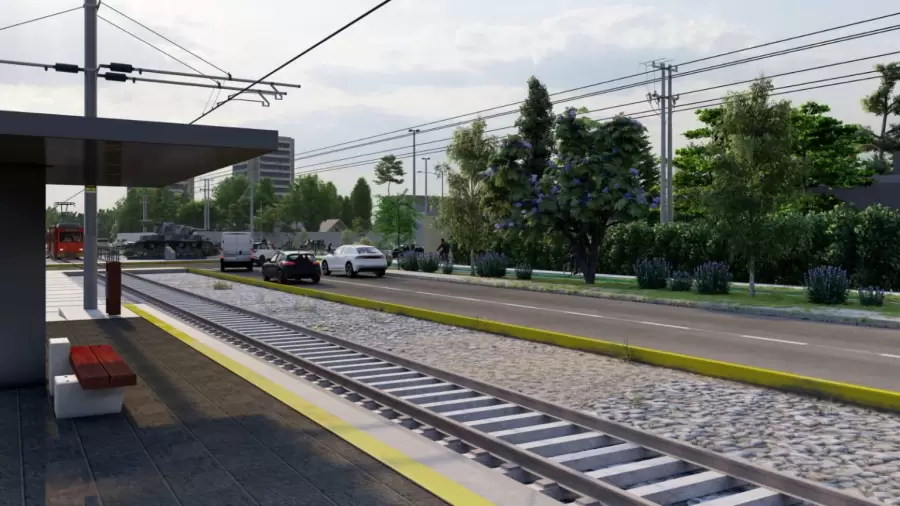 Las obras implican la contrucción de paraderos