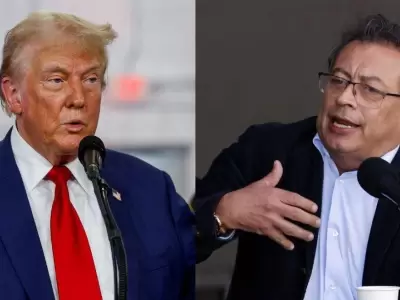 Donald Trump y Gustavo Petro 7Fuente- France 24