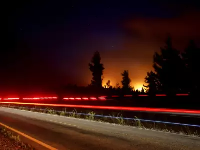 Incendios en la Patagonia.
