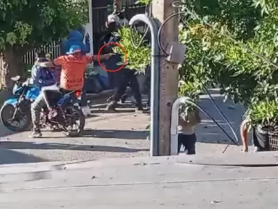 Batalla campal en Berazategui