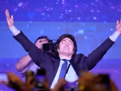 "Che Cristina", la reacci�n de Javier Milei a la sanci�n de EE.UU.