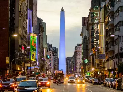 El Obelisco fue construido para recordar el cuarto centenario de la fundaci�n de Buenos Aires.