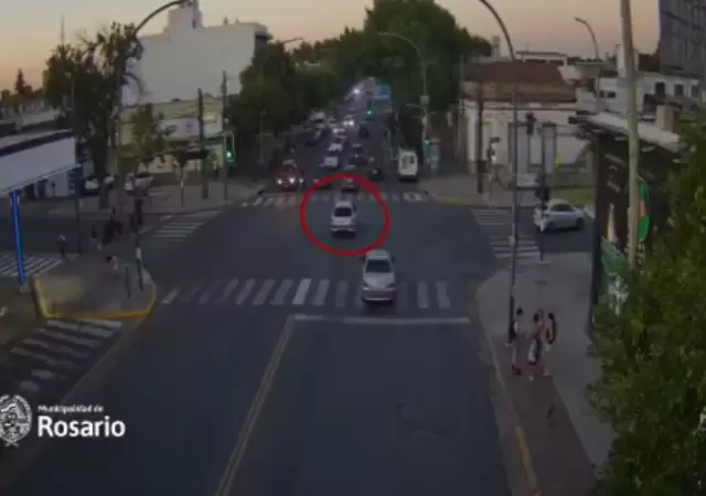 Familia cordobesa atropellada en la costanera de la ciudad de Rosario.