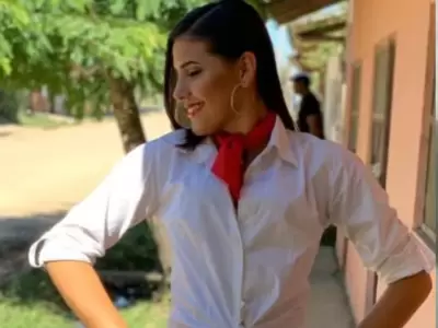 Ex Miss Bolivia detenida por narcotr�fico.