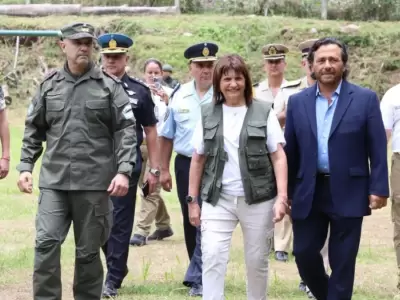 Patricia Bullrich y Gustavo S�enz.