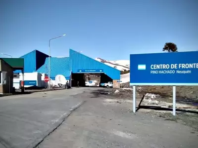 El Paso Pino Hachado, en la provincia de Neuqu�n, donde ocurri� el hecho. (Foto: web)