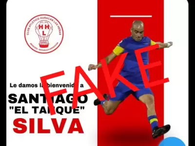 Santiago Silva desminti� su incorporaci�n a HLH .