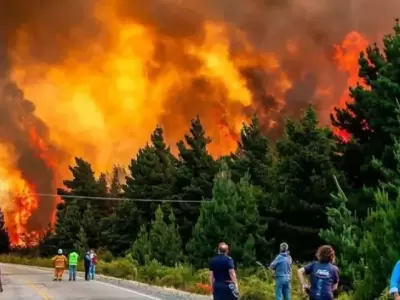 Incendios en la Patagonia