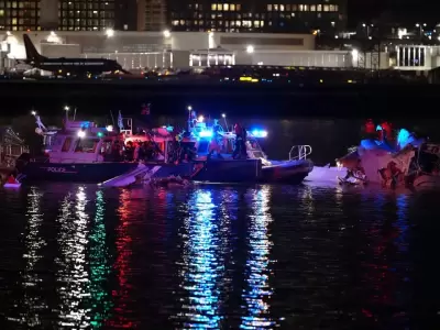 Al momento, se recuperaron 18 cuerpos del r�o Potomac.