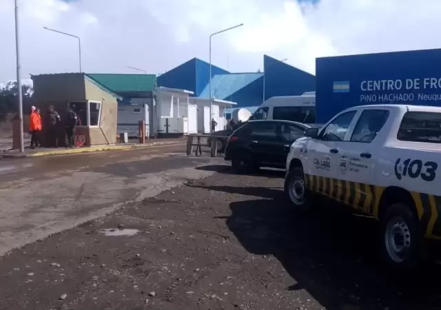El paso fronterizo donde ocurri� el lamentable hecho.