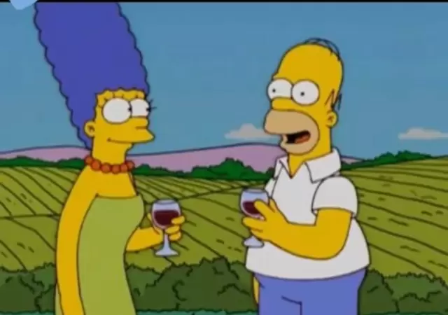 La Vendimia seg�n Los Simpson.