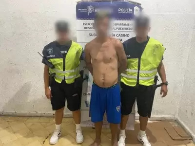 El sujeto fue alojado en la c�rcel de Bat�n.