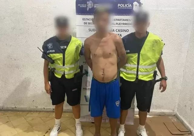 El sujeto fue alojado en la c�rcel de Bat�n.