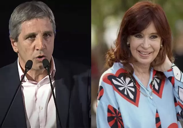 "Chiquilina", el adjetivo con el que Luis Caputo calific� a Cristina Fern�ndez.