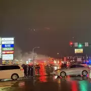 Otra tragedia a�rea en USA, con un peque�o avi�n que se estrell� en Filadelfia