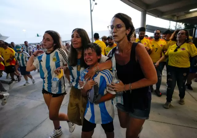 Disturbios durante la Copa Am�rica 2024