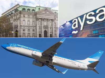 El Gobierno acelera la privatizaci�n de Aerol�neas, AYSA y el Banco Naci�n