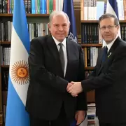 El canciller Werthein tuvo una cita clave con el Presidente Isaac Herzog