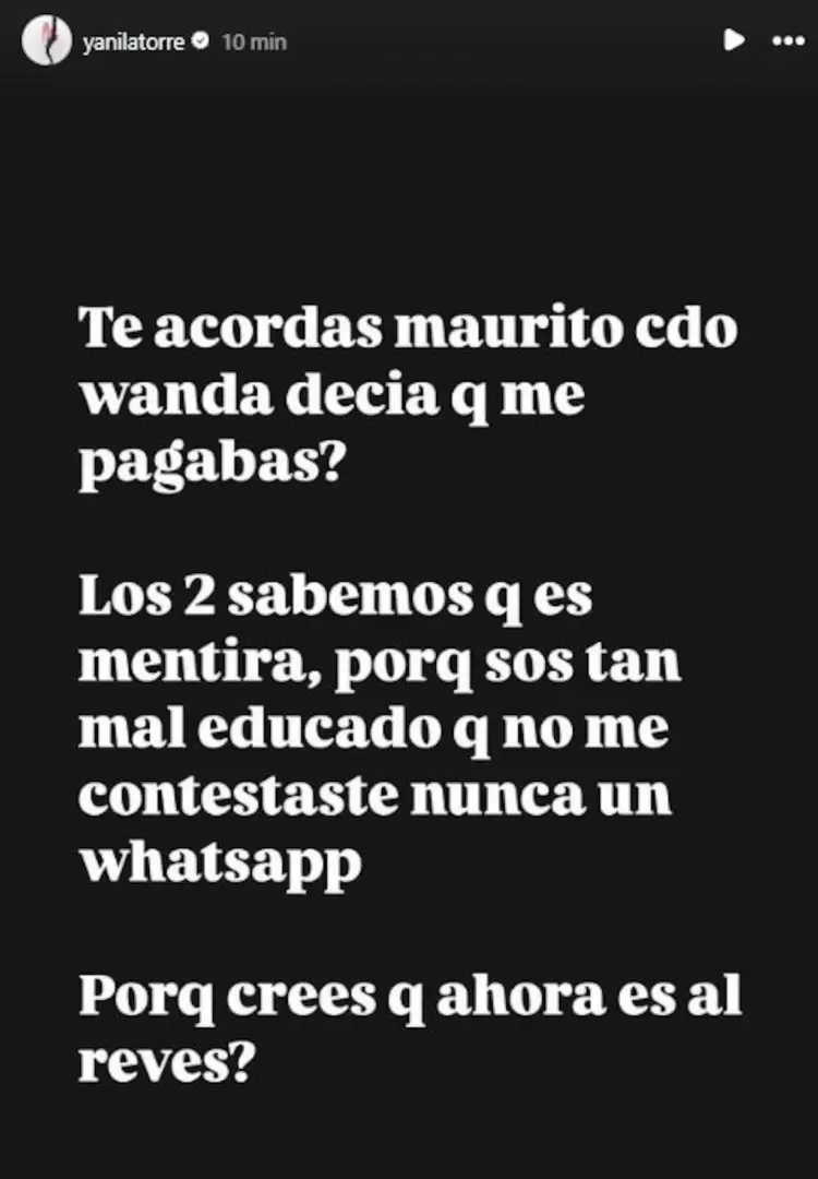 Yanina Latorre, parte 5.