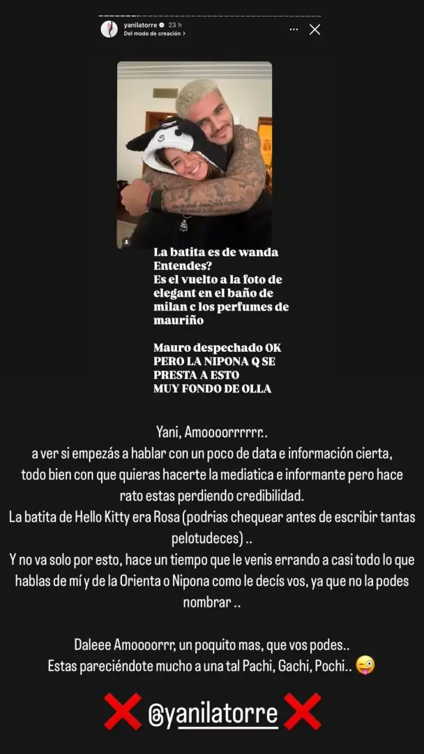 El posteo de Mauro Icardi.