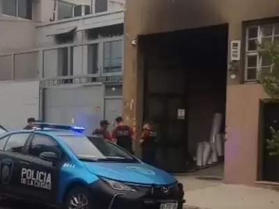 Incendio en una imprenta.