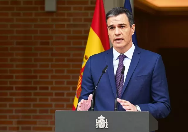 Presidente del Gobierno de Espa�a, Pedro S�nchez.