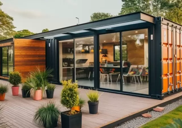 Casas containers.
