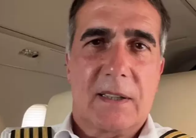 El periodista Antonio Laje obtuvo su matr�cula de piloto en el a�o 2017.