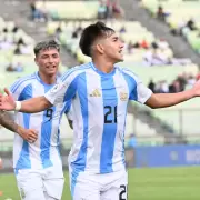 El Sub 20 argentino arranc� con un triunfo ante Chile en Caracas