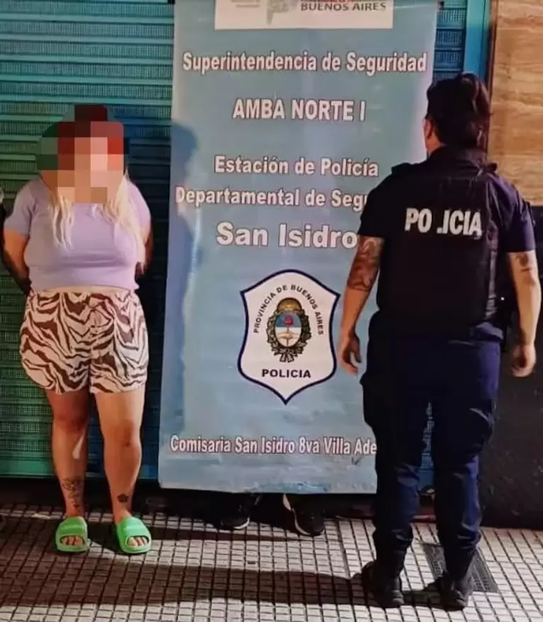 Morena Rial detenida este miércoles 5 de febrero a la madrugada.